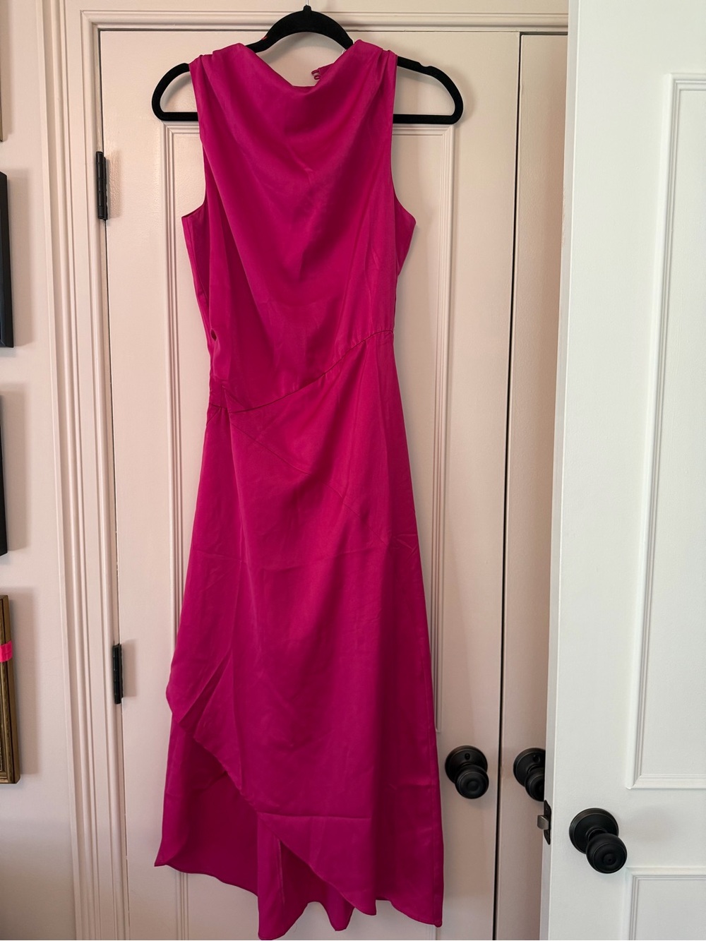 NEW with Tags: Heartloom Sleeveless Magenta Midi Dress